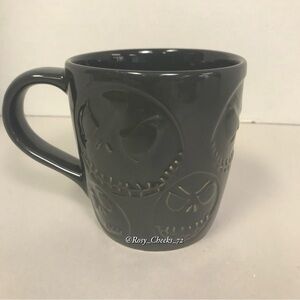 Disney Store Nightmare Before Christmas Jack Skellington Mug Faces